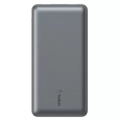 Acumulator extern USB (Powerbank) Belkin BPB012BTGY 20k power bank 15w Space grey