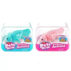 Jucărie ZURU 9556UQ1 Pets Alive, Axolotl inotator, Seria 1