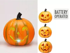 Decor Promstore 42473 Suvenir LED Halloween Dovleac 18x20x20cm