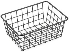 Аксессуар для дома Bisk 08058 Cos pentru baie 24x18x10 FILUM, negru