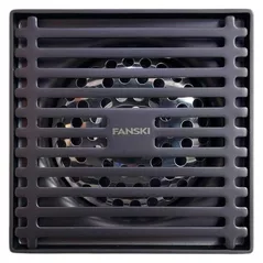 Trap de duș Uniplast CP2201B-1 Sifon de pardoseala vertical corp Full Inox D.40x180° (100x100mm)