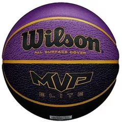 Minge Wilson MVP Elite, marime 7, Mov/Negru (WTB1461XB07), baschet