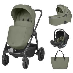 Детская коляска Kikka Boo Modena Army Green 2027 3in1 (3800171225717)