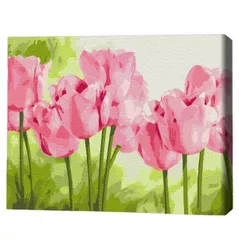 Картина по номерам BrushMe RBS31435FC 30x40сm (fără cutie) Lalele delicate