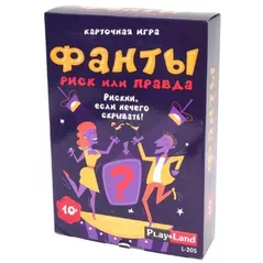 Joc educativ de masă Play Land L-205RU Joc de carti Adevar sau provocare