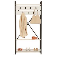 Mobilă pentru antreu Trendy Alfa Alb, 90x180x34cm (GTR001411)