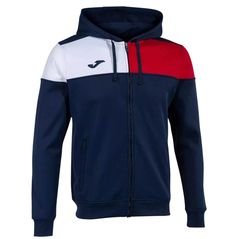 Одежда для спорта Joma Crew V Zip-Up Hoodie Navy Red White (XL) 103087.336