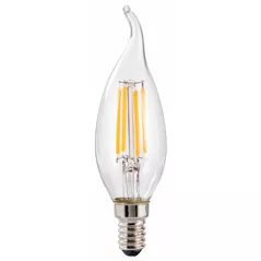 Лампочка Xavax 112842 LED Filament, E14, 470 lm replaces 40 W, Flickering Candle, warm white