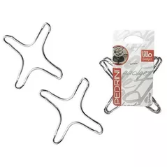 Аксессуар для кухни Pedrini 32518 Накладки для конфорки Gadget Lillo 2шт, 9.5X9.5cm