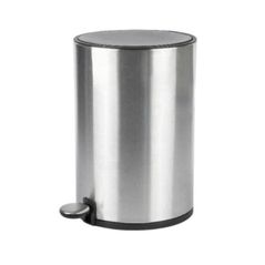 Coș de gunoi Axentia 136266 Cos de gunoi cu pedala 5L, argintiu