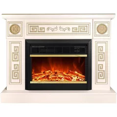 Камин электрический ArtFlame Latifa & Mars, 870x1100x300 mm, Fildeş