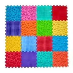 Covoraș de joacă Ortek 10504 коврик-пазл ортопедический -массажный 16эл 26x26cm