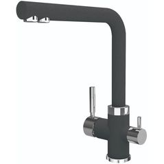 Bateria bucătărie Florentina ARES (cu conectare la filtru de apa) Negru