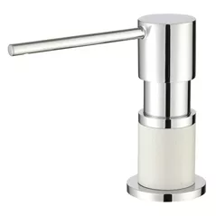 Dozator săpun Helika-AquaSanita DTR-710CR White/Chrome