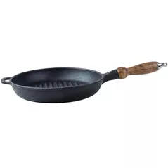 Tigaie Davr Metall Tigaie din fonta cu miiner din lemn 240x40 (C244)