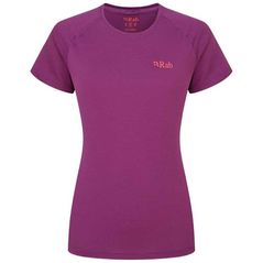 Îmbrăcăminte sport Rab Tricou dame Sonic Tee Plum 12 (QBL-02-PLM-12)