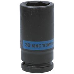Set de tubulare, bite, duze King Tony 643530M Cheie tubulară de impact adâncă 3/4" 30mm