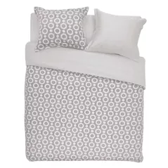 Lenjerie de pat Moooi 239578 Umbrella Squid 240x200/220 Silver