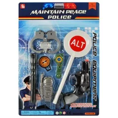 Игровой комплекс для детей Essa 01-27-1 Set de poliție cu accesorii pentru copii