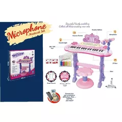 Музыкальная игрушка Richi (33036) Pian pe stativ cu scaunel si microfon