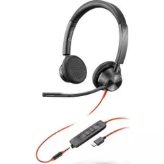 Наушники игровые Poly Blackwire 3325-M Stereo USB-C (76J23AA)