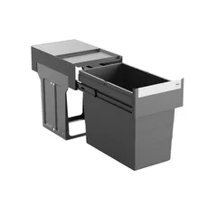 Feronerie pentru mobilă Hailo 3666911 Tandem 28 dark grey