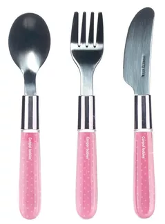 Tacămuri Canpol 9/477_pin Набор столовых предметов розовый