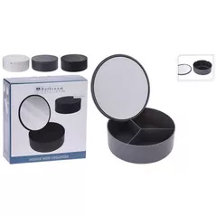 Косметическое зеркало Promstore 46056 Зеркало-органайзер для косметики Bathroom D14cm, H5cm