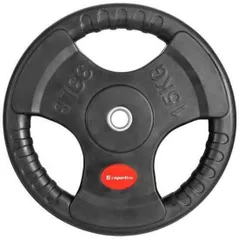 Гантель inSPORTline 9579 Disc olimpic cauciucat Graton OL 15 kg 50 mm IN31252