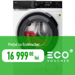 Mașină de spălat frontală AEG LFR83966OE