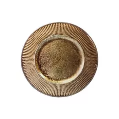 Декор H&S 45761 Тарелка декоративная 33сm Античность пластик