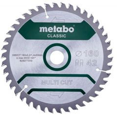 Диск отрезной Metabo 628658000 Pânza ferastrau circular Multi CUT classic HW/CT 160x20, Z42 FZ/TZ 5°