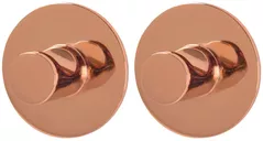 Вешалка для ванной Bisk 08584 Set cuere (2buc.) STYLE, cupru
