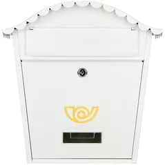Почтовый ящик ArtFlame ELVIS WHITE GL-01
