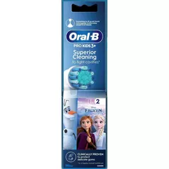 Сменная насадка для электрических зубных щеток Oral-B 4605/4731 Frozen 2 buc