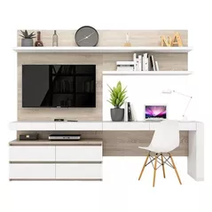 Set mobilă living Indart Livingul Kubo 24 (250x50x203)