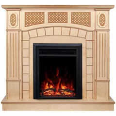 Камин электрический ArtFlame Amsterdam wood & Cristina