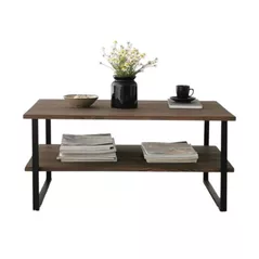 Măsuţă cafea Trendy Neta, Nuc 85x40x60cm