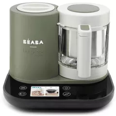 Пароварка-блендер Beaba B916900 Babycook Smart + Wi-Fi Grey Green