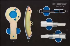 Set de tubulare, bite, duze King Tony 9AT2006E набор фиксаторов дизель Lancia, Alfa Romeo, Fiat