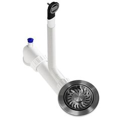 Sifon pentru chiuvetă bucătărie Helika-AquaSanita AQF-001V-T Graphite