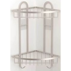 Raft de baie Teknotel ST307c Raft coltar metal 43.5x26x14cm, crom