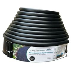 Decor Uniplast 39907 Bordura gazon 103mmx12mmx10m (negru) Unipark ECO