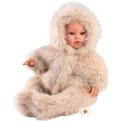 Кукла Llorens 74504 Leo Lloron Buzo Peluche 45см