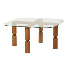 Măsuţă cafea Trendy Kei, Nuc