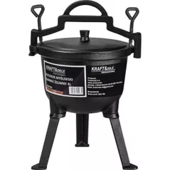 Казан Kraft&Dele KD4185 oală din fontă 4L