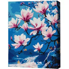 Картина по номерам BrushMe RMG0012FC 30x40сm (fără cutie) Magnolie majestuoasă