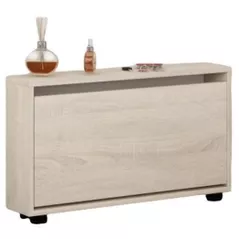 Raft pentru încălțăminte Mobildor-Lux Leo Slim 60x16x47H cm Sonoma