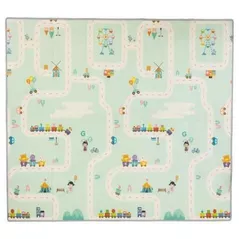 Covoraș de joacă Chipolino DKZ1515PARK Dream Park 142x142cm