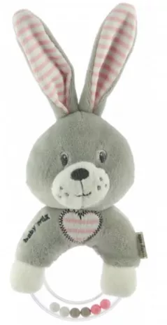 Zornăitoare Baby Mix STK-19643 Кролик розовый